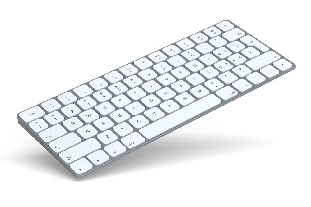 Demoprodukt - PureType S1 trådløst slankt tastatur